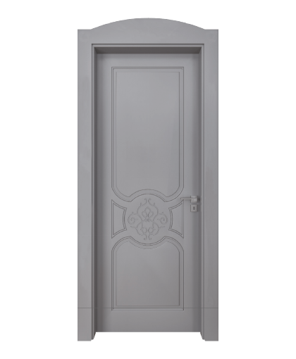 BY-155 Porte intérieure Laqué Vitrée